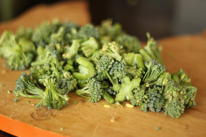 chopped broccoli