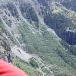 Good view of Black Bear Pass 4WD Rode.