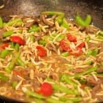 Beef and Peapods