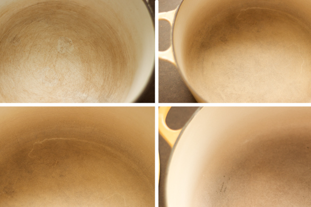 Rehabbing a “Le Creuset” pot – despite the snow