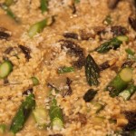 morel asparagus risotto