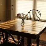 refinished table