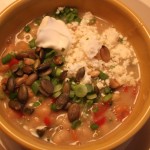 White Chili, all dinged up!