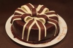 2 layer Bon Appetit Ribbon Cake
