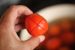 How to peel and freeze fresh tomatoes